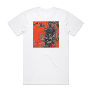 Violent Omen Lunacy Album Cover T-Shirt White