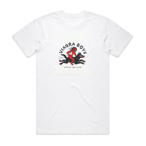 Viagra Boys Call Of The Wild Album Cover T-Shirt White Viagra Boys Call Of The Wild Album Cover T-Shirt White