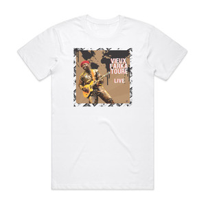 Vieux Farka Toure Live Album Cover T-Shirt White