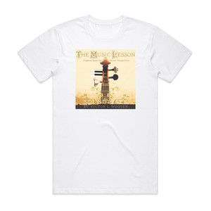 Victor Wooten The Music Lesson Soundtrack Album Cover T-Shirt White Victor Wooten The Music Lesson Soundtrack Album Cover T-Shirt White
