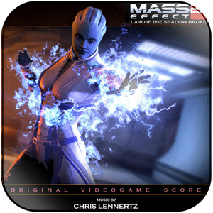 Christopher Lennertz Mass Effect 2 Lair Of The Shadow Broker Album Cover Sticker