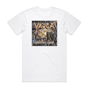 Varga Enter The Metal Album Cover T-Shirt White Varga Enter The Metal Album Cover T-Shirt White