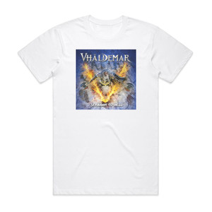 Vhaldemar Straight To Hell Album Cover T-Shirt White