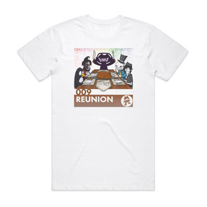 Various Artists Monstercat 009 Reunion Album Cover T-Shirt White Various Artists Monstercat 009 Reunion Album Cover T-Shirt White