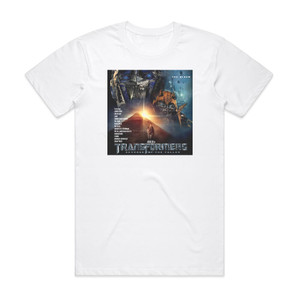 Various Artists Transformers Revenge Of The Fallen Album Cover T-Shirt White