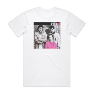 Various Artists Pretty In Pink Album Cover T-Shirt White Various Artists Pretty In Pink Album Cover T-Shirt White