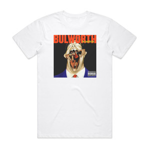 Various Artists Bulworth Album Cover T-Shirt White Various Artists Bulworth Album Cover T-Shirt White