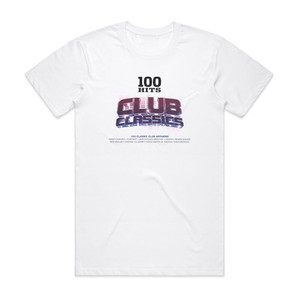 Various Artists 100 Hits Club Classics Album Cover T-Shirt White Various Artists 100 Hits Club Classics Album Cover T-Shirt White