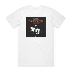 Various Artists The Exorcist Album Cover T-Shirt White Various Artists The Exorcist Album Cover T-Shirt White