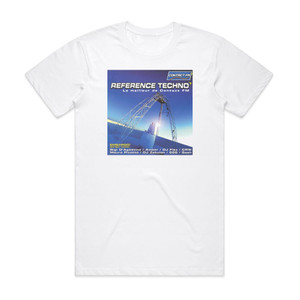Various Artists Reference Techno Album Cover T-Shirt White Various Artists Reference Techno Album Cover T-Shirt White