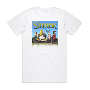 Various Artists Shrek Album Cover T-Shirt White Various Artists Shrek Album Cover T-Shirt White