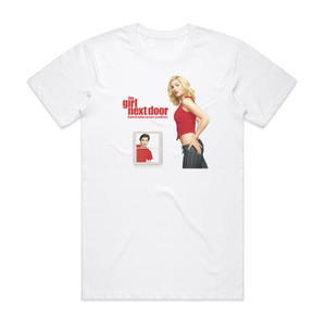 Various Artists The Girl Next Door Album Cover T-Shirt White Various Artists The Girl Next Door Album Cover T-Shirt White