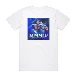Various Artists Summer The Donna Summer Musical Original Soundtrack Album Cover T-Shirt White