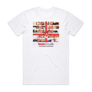 Various Artists Love Actually Album Cover T-Shirt White
