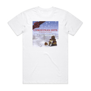 Various Artists Christmas Hits 50 Original Classics Album Cover T-Shirt White