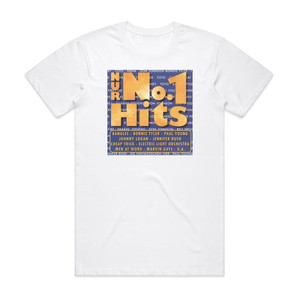 Various Artists Nur No1 Hits Album Cover T-Shirt White Various Artists Nur No1 Hits Album Cover T-Shirt White