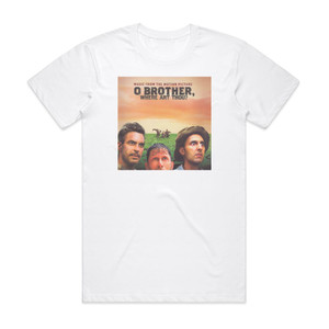 Various Artists O Brother Where Art Thou Album Cover T-Shirt White