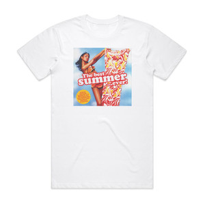 Various Artists The Best Summer Ever Album Cover T-Shirt White Various Artists The Best Summer Ever Album Cover T-Shirt White