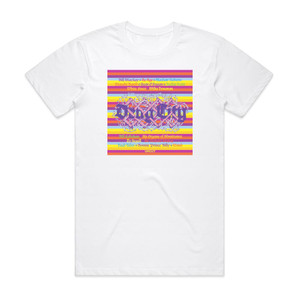 Various Artists Drag City Album Cover T-Shirt White Various Artists Drag City Album Cover T-Shirt White
