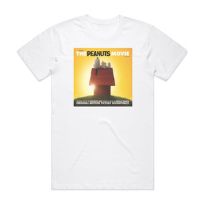 Various Artists The Peanuts Movie Original Motion Picture Soundtrack Album Cover T-Shirt White