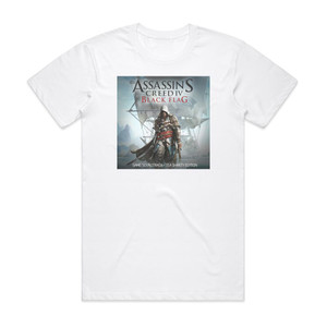 Various Artists Assassins Creed Iv Black Flag Sea Shanty Edition Album Cover T-Shirt White Various Artists Assassins Creed Iv Black Flag Sea Shanty Edition Album Cover T-Shirt White