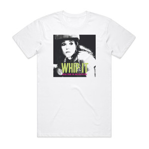 Various Artists Whip It Album Cover T-Shirt White Various Artists Whip It Album Cover T-Shirt White