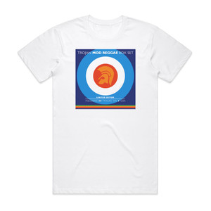 Various Artists Trojan Mod Reggae Box Set Album Cover T-Shirt White