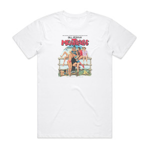 Various Artists Meatballs Album Cover T-Shirt White Various Artists Meatballs Album Cover T-Shirt White