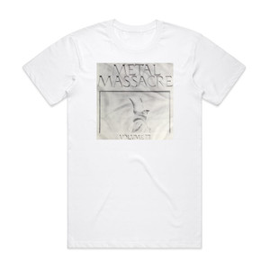 Various Artists Metal Massacre Volume 3 Album Cover T-Shirt White Various Artists Metal Massacre Volume 3 Album Cover T-Shirt White