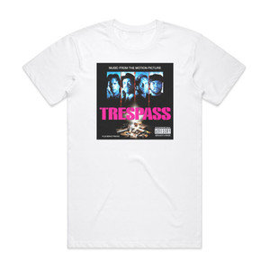Various Artists Trespass Album Cover T-Shirt White Various Artists Trespass Album Cover T-Shirt White