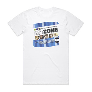 Various Artists Radio 538 Hitzone 60 Album Cover T-Shirt White Various Artists Radio 538 Hitzone 60 Album Cover T-Shirt White