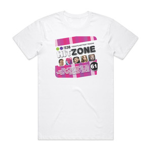 Various Artists Radio 538 Hitzone 61 Album Cover T-Shirt White Various Artists Radio 538 Hitzone 61 Album Cover T-Shirt White