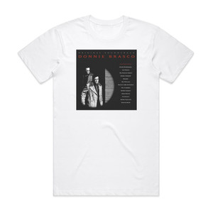 Various Artists Donnie Brasco Album Cover T-Shirt White Various Artists Donnie Brasco Album Cover T-Shirt White