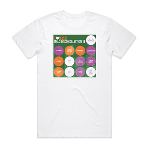 Various Artists Izyx Italo Disco Collection 16 Album Cover T-Shirt White