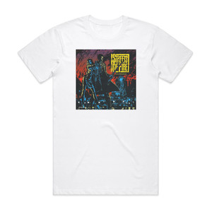 Various Artists Streets Of Fire Album Cover T-Shirt White Various Artists Streets Of Fire Album Cover T-Shirt White