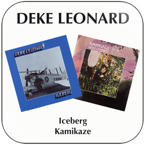 Deke Leonard Iceberg Kamikaze Album Cover Sticker