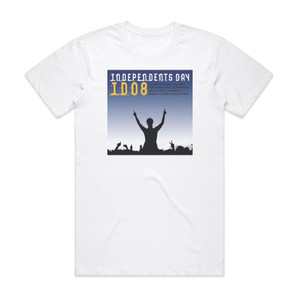 Various Artists Independents Day Id 08 Album Cover T-Shirt White Various Artists Independents Day Id 08 Album Cover T-Shirt White