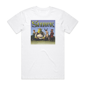 Various Artists Shrek 1 Album Cover T-Shirt White