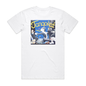 Various Artists Tangokat Album Cover T-Shirt White Various Artists Tangokat Album Cover T-Shirt White