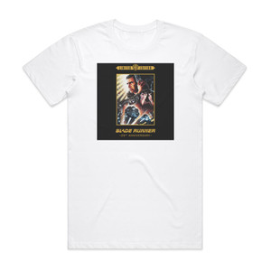 Vangelis Blade Runner 8 Album Cover T-Shirt White Vangelis Blade Runner 8 Album Cover T-Shirt White