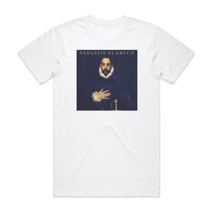 Vangelis El Greco Album Cover T-Shirt White Vangelis El Greco Album Cover T-Shirt White