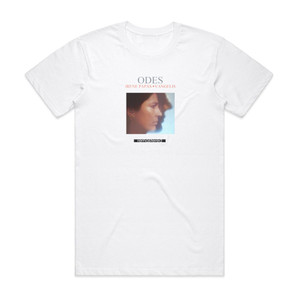 Vangelis Odes Album Cover T-Shirt White Vangelis Odes Album Cover T-Shirt White