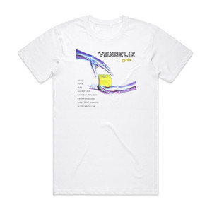Vangelis Gift Album Cover T-Shirt White Vangelis Gift Album Cover T-Shirt White
