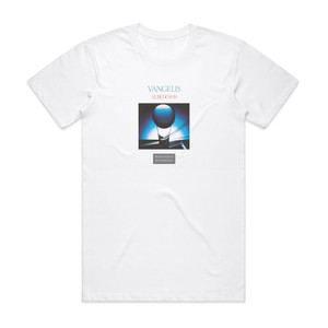 Vangelis Albedo 039 Album Cover T-Shirt White Vangelis Albedo 039 Album Cover T-Shirt White