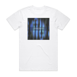 Vangelis Voices Album Cover T-Shirt White Vangelis Voices Album Cover T-Shirt White