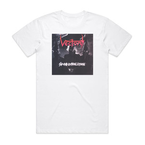 Vectom Speed Revolution Album Cover T-Shirt White Vectom Speed Revolution Album Cover T-Shirt White