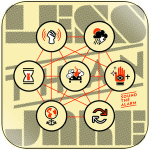 Less Than Jake Sound The Alarm Album Cover Sticker