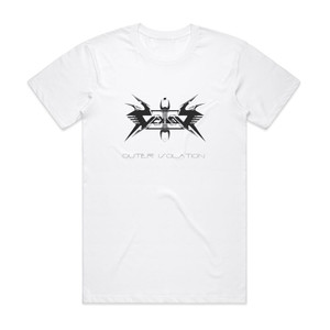 Vektor Outer Isolation 2 Album Cover T-Shirt White Vektor Outer Isolation 2 Album Cover T-Shirt White