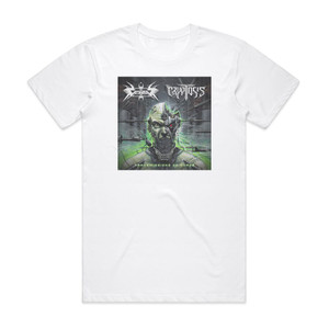 Vektor Transmissions Of Chaos Album Cover T-Shirt White Vektor Transmissions Of Chaos Album Cover T-Shirt White