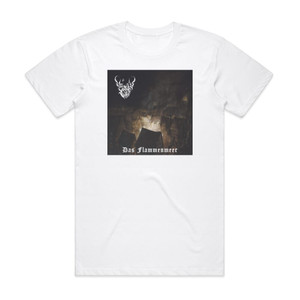 Valosta Varjoon Das Flammenmeer Album Cover T-Shirt White Valosta Varjoon Das Flammenmeer Album Cover T-Shirt White
